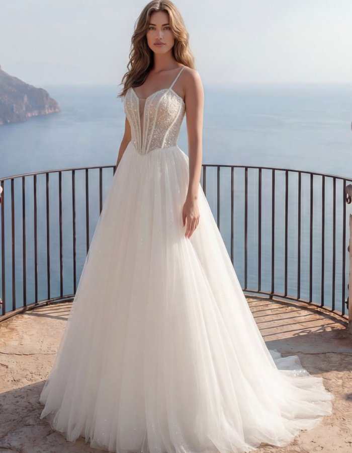 Robe mariage Emeraude